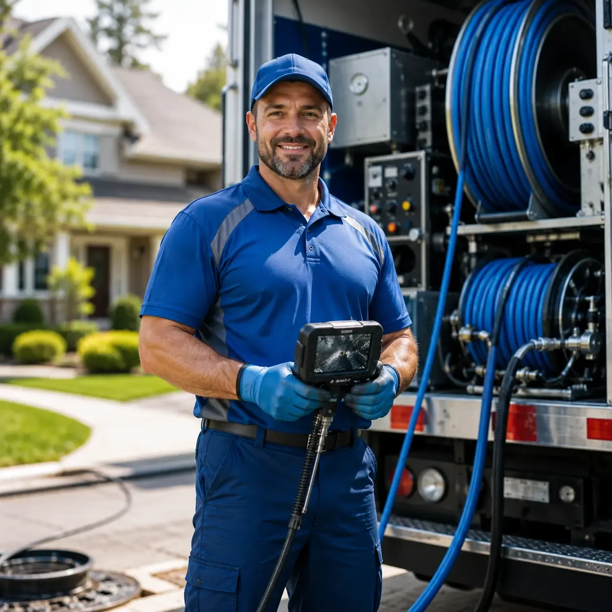 Local outdoor drain cleaning specialists in Center Cross, VA
